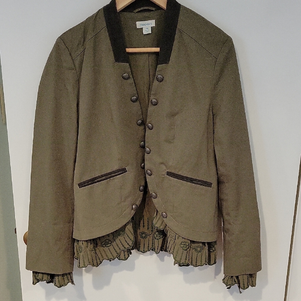 Sundance Olive Blazer